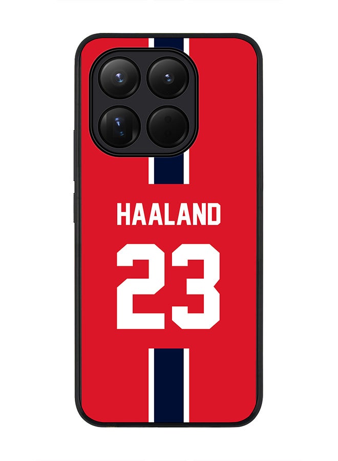 For Xiaomi 15T Case,Slim fit Camera Protection, Shockproof Thin Phone cover  - Football - Norway,  Haaland